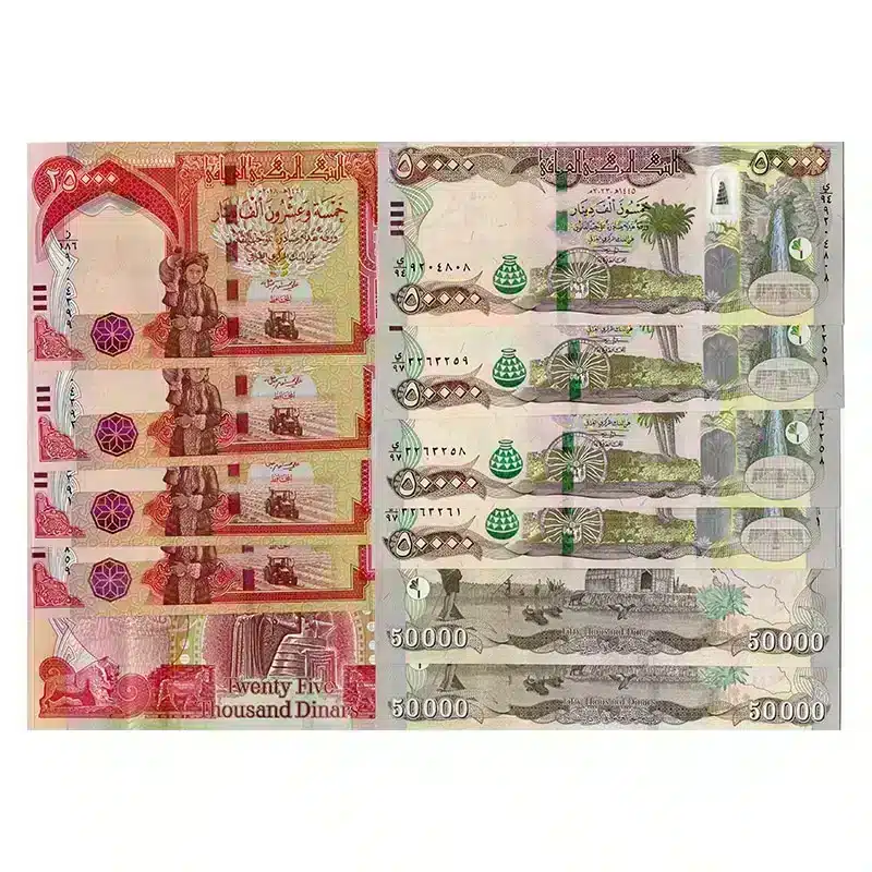 Iraqi Dinar 500000 UNC Banknote Lot | Half Million IQD