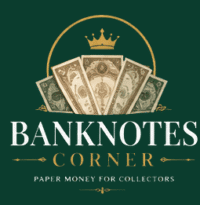 banknotes corner collectible banknotes logo